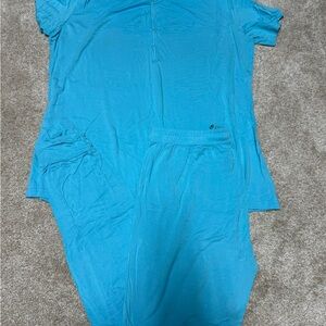 Women's Blue Pajama Set